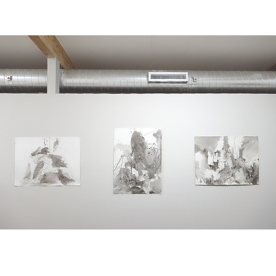 island installation view